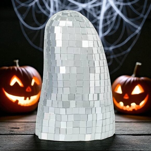 2-pack Disco Style Halloween Figures | Medium & Small Lightweight Decorations - Picture 4 of 6